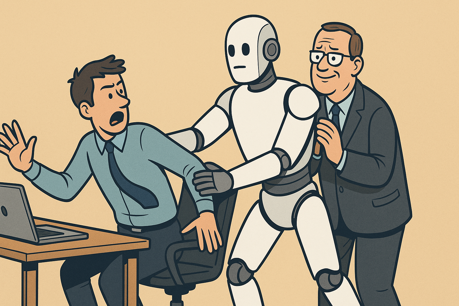 AI isn't coming for your job - management is